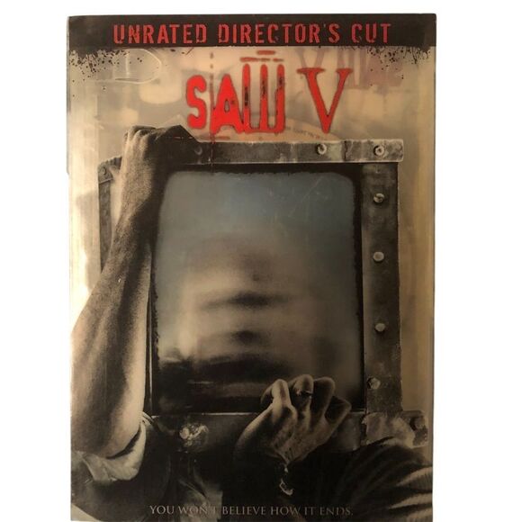 Saw V Unrated Director's Cut DVD 2008 Horror Movie Lionsgate - Picture 1 of 2